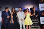 Mohammad Azharuddin, Nargis Fakhri, Emraan Hashmi, Prachi Desai, Lara Dutta at Trailer launch of Azhar on 1st April 2016